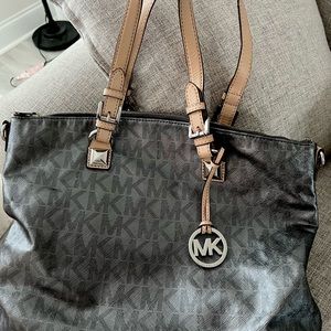Gunmetal Authentic Michael Kors Satchel